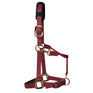 KM Elite Padded Headcollar #colour_burgundy