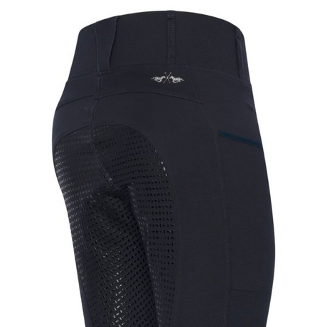 HV Polo Luci Full Grip Riding Tights #colour_navy