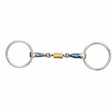 Shires Blue Sweet Iron Loose Ring With Roller Link
