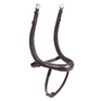 Shires Velociti RAPIDA Ergonomic Curved Flash Noseband #colour_havana