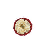 ShowQuest Newport Buttonhole #colour_burgundy-cream-gold