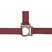 HKM Head Collar -Stars Economy- #colour_dark-red