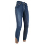 HKM Damen Reithose -Pasadena- Summer Denim Silikon Vollbesatz