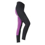 Shires Wessex Two Tone Jodhpurs Maids #colour_black-purple