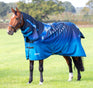 Shires Tempest Original Lite Turnout Combi Rug #colour_blue-skeleton