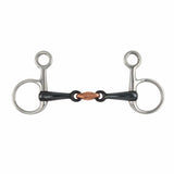 Shires Sweet Iron Hanging Cheek Snaffle with Lozenge