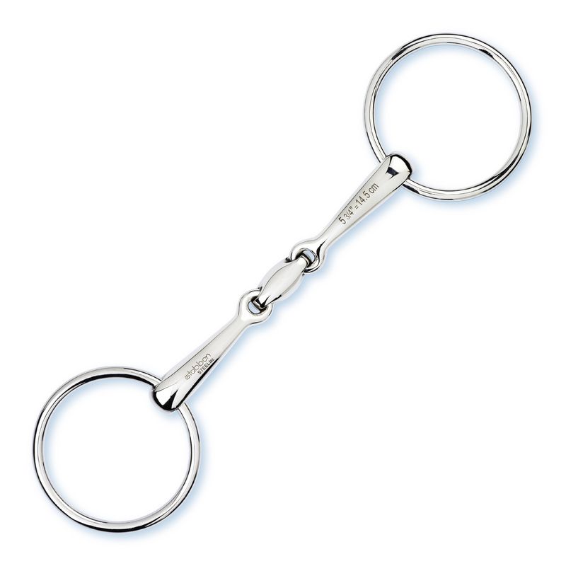 Stubben Easy Control Loose Ring Snaffle- 이중 파손