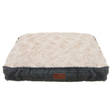 Beddies Plush Cord Mattress #colour_grey