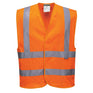 Portwest Contrast Hi-Vis Vest #collour_orange