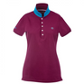 Dublin Lily Cap Sleeve Ladies Polo #colour_deep-crimson-red