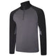 Dare2b Elite Fuser 1/4 Zip Core Stretch #colour_ebony-grey-black