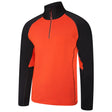 Dare2b Elite Fuser 1/4 Zip Core Stretch #colour_amber-glow-black