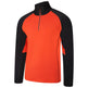 Dare2b Elite Fuser 1/4 Zip Core Stretch #colour_amber-glow-black