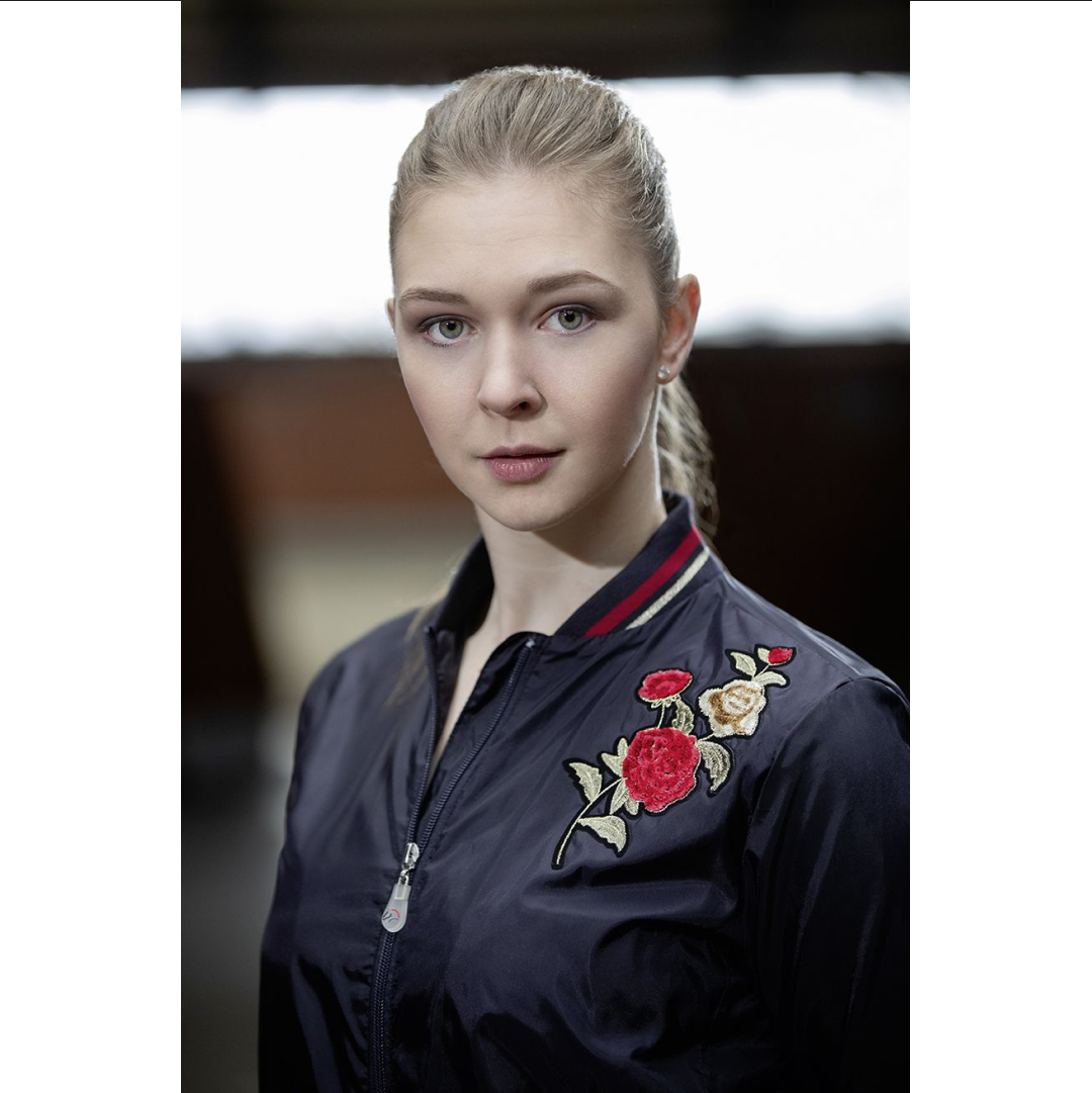 HKM Fleur Style Blouson #colour_deep-blue