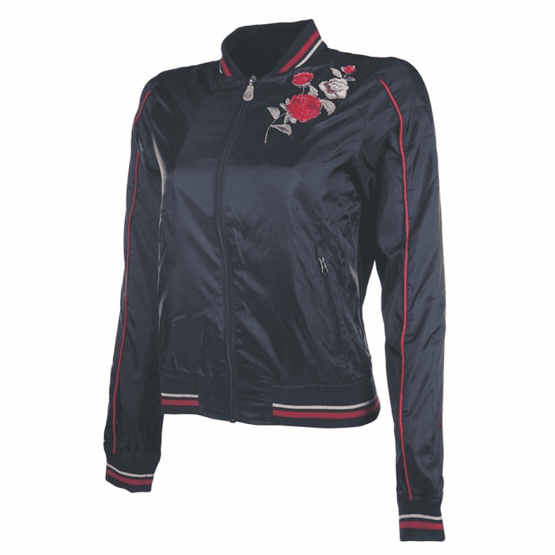 HKM Fleur Style Blouson #colour_deep-blue