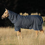 Horseware Ireland Amigo Bravo 12 Plus 250g Medium Turnout Rug #colour_black-strong-blue-black