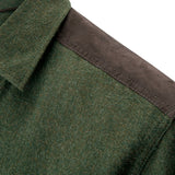 Hoggs of Fife Dunvegan Men's Flannel Shirt #colour_loden