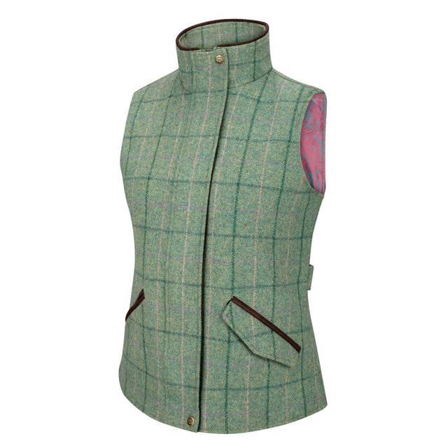 Hoggs of Fife Roslin Ladies Technical Tweed Waistcoat