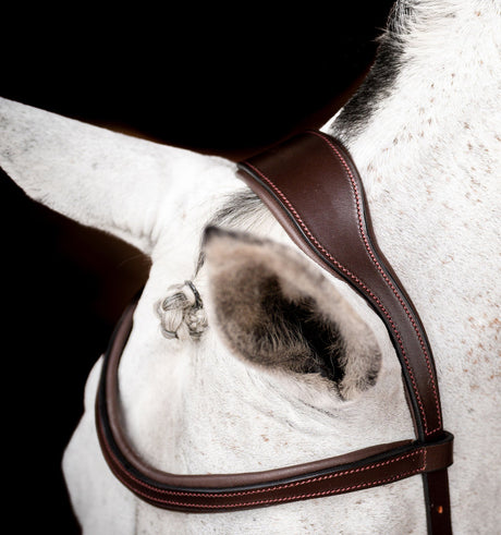 Horseware Ireland Micklem 2 Competition Bridle #colour_dark-havana