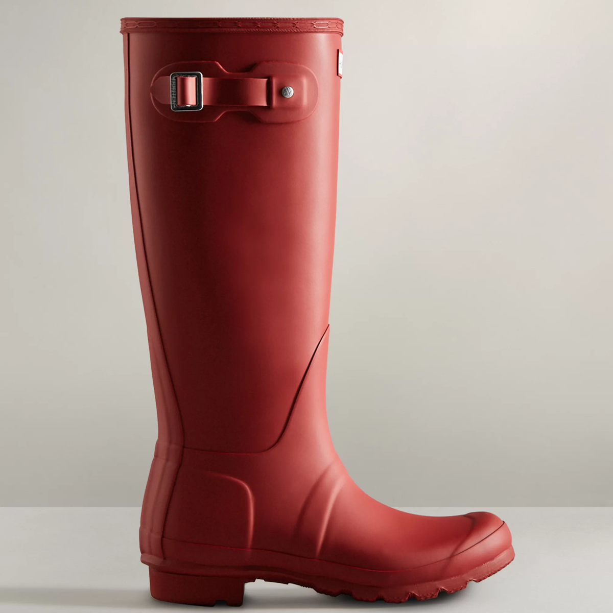 Hunter Original Ladies Tall Wellington Boots#colour_military-red