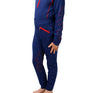 Hy Equestrian Stella Children's Riding Tights #colour_navy-red