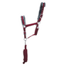 Hy Sport Active Head Collar & Lead Rope #colour_vivid-merlot