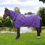 StormX Original 50g Combo Turnout Rug #colour_purple-dark-purple-yellow