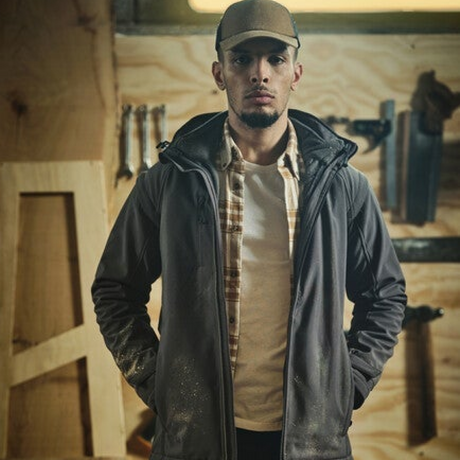 Regatta Professional Erasmus 4in1 Softshell Jacket #colour_grey