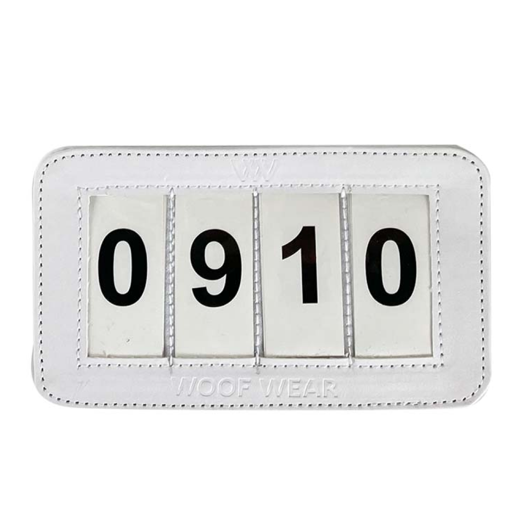 Woof Wear 4 Digit Dressage Number Holder