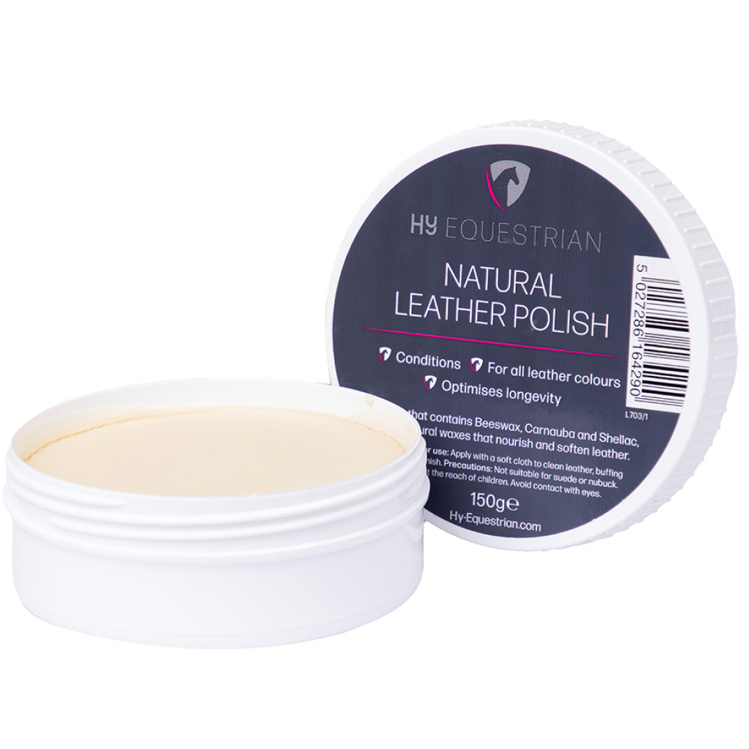 Hy Equestrian Natural Leather Polish
