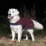 Horseware Ireland Rambo Waterproof Fleece Dog Rug #colour_burgundy-teal-navy