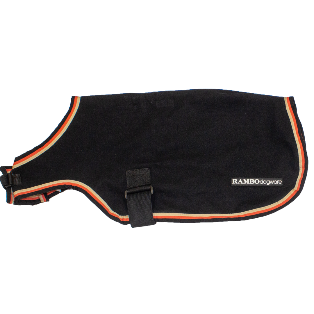 Horseware Ireland Rambo Waterproof Fleece Dog Rug #colour_black