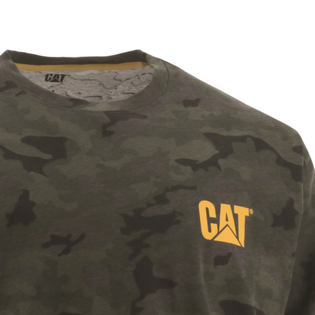 Caterpillar Trademark Banner Langarm-T-Shirt