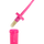Mackey Hoof Brush And Bottle #colour_pink