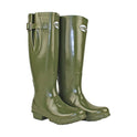 Rockfish Bottes hautes réglables brillantes pour femme
