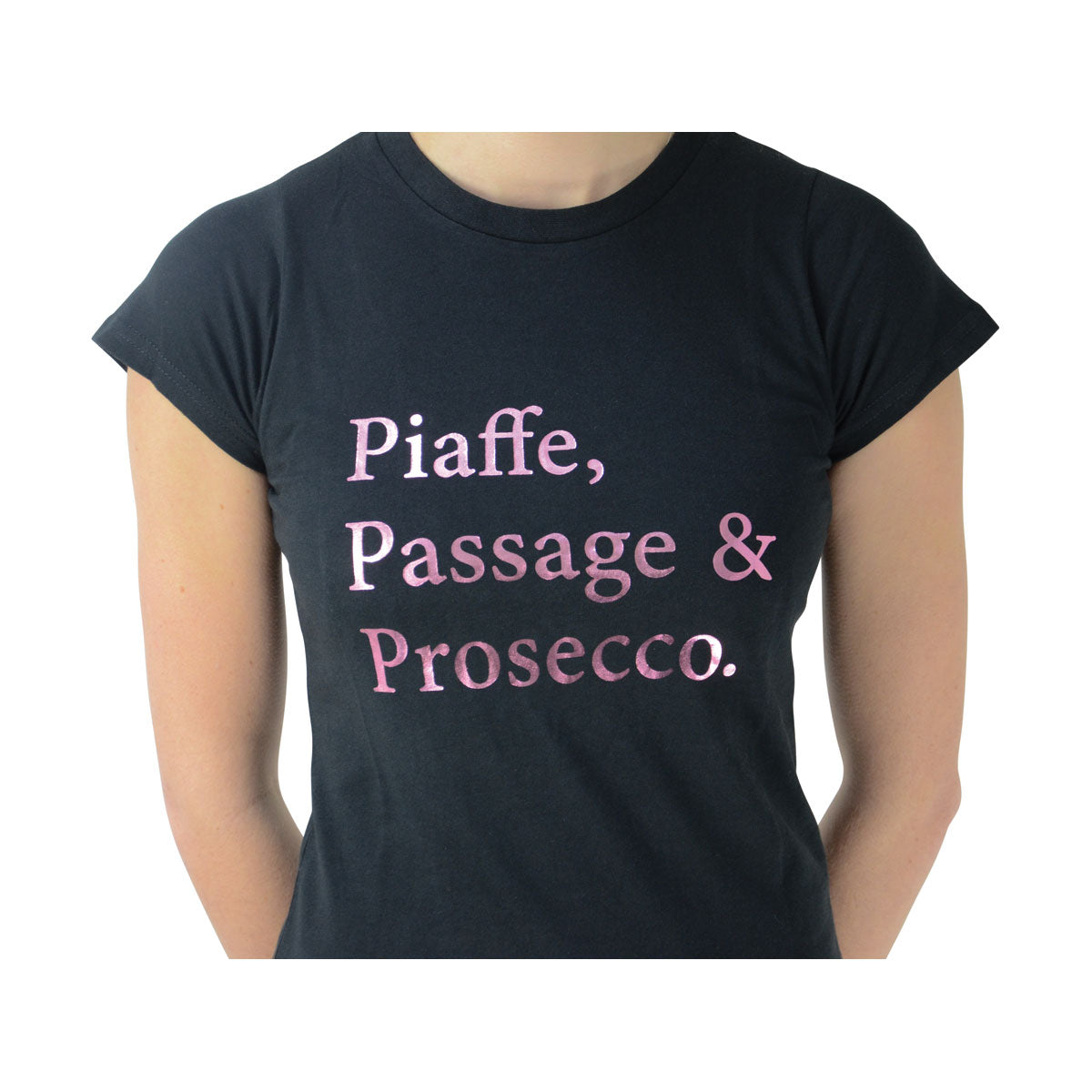 Hyfashion Piaffe Passage & Prosecco Ladies 티셔츠