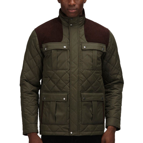 Regatta Professional Padbury Quilted Jacket #colour_dark-green