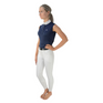 Hy Equestrian Sophia Sleeveless Show Shirt#colour_rich-navy