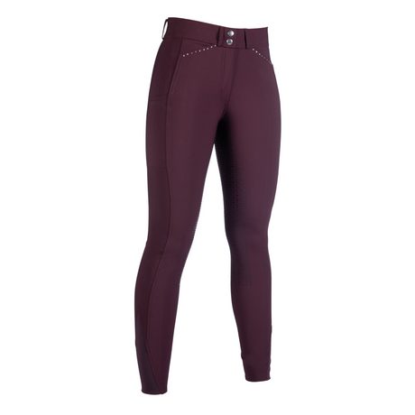 HKM Helene Riding Breeches #colour_wine-red