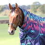 Shires Highlander Original 100g Turnout Neck Cover #colour_navy-forest