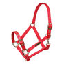 Shires ARMA Adjustable Headcollar #colour_red