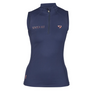 Shires Aubrion Team Sleeveless Base Layer #colour_navy-blue