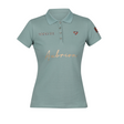 Shires Aubrion Ladies Team Polo #colour_sage