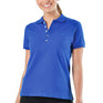 Dublin Lily Cap Sleeve Ladies Polo #colour_cobalt