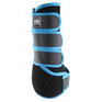 Woof Wear Training Wraps #colour_black-turquoise