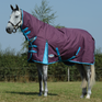 Weatherbeeta ComFiTec Essential Combo Neck Heavy Turnout Rug #colour_grape-purple-blue