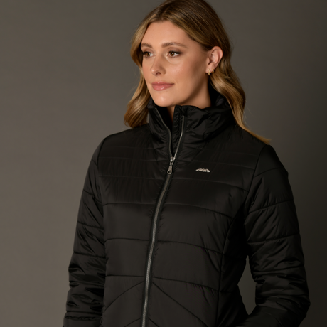 Weatherbeeta Harlow Puffer Jacket #colour_black