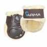 Shires ARMA Carbon SupaFleece Fetlock Boots #colour_brown