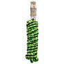 Imperial Riding Lead Rope With Panic Hook #colour_navy-neon-green
