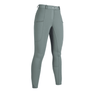 HKM Monaco Silicone Full Seat Winter Riding Breeches #colour_deep-green